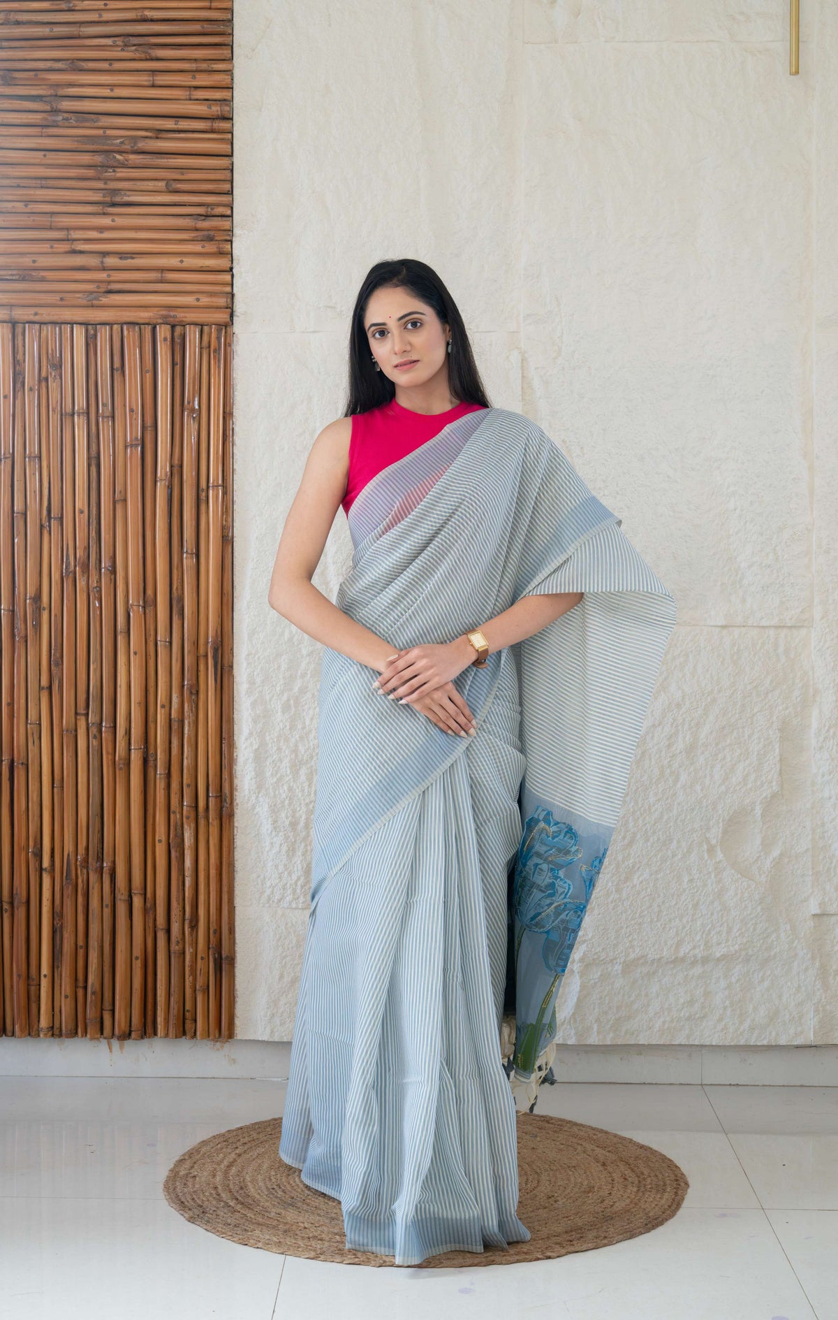 Cotton Workwear Saree