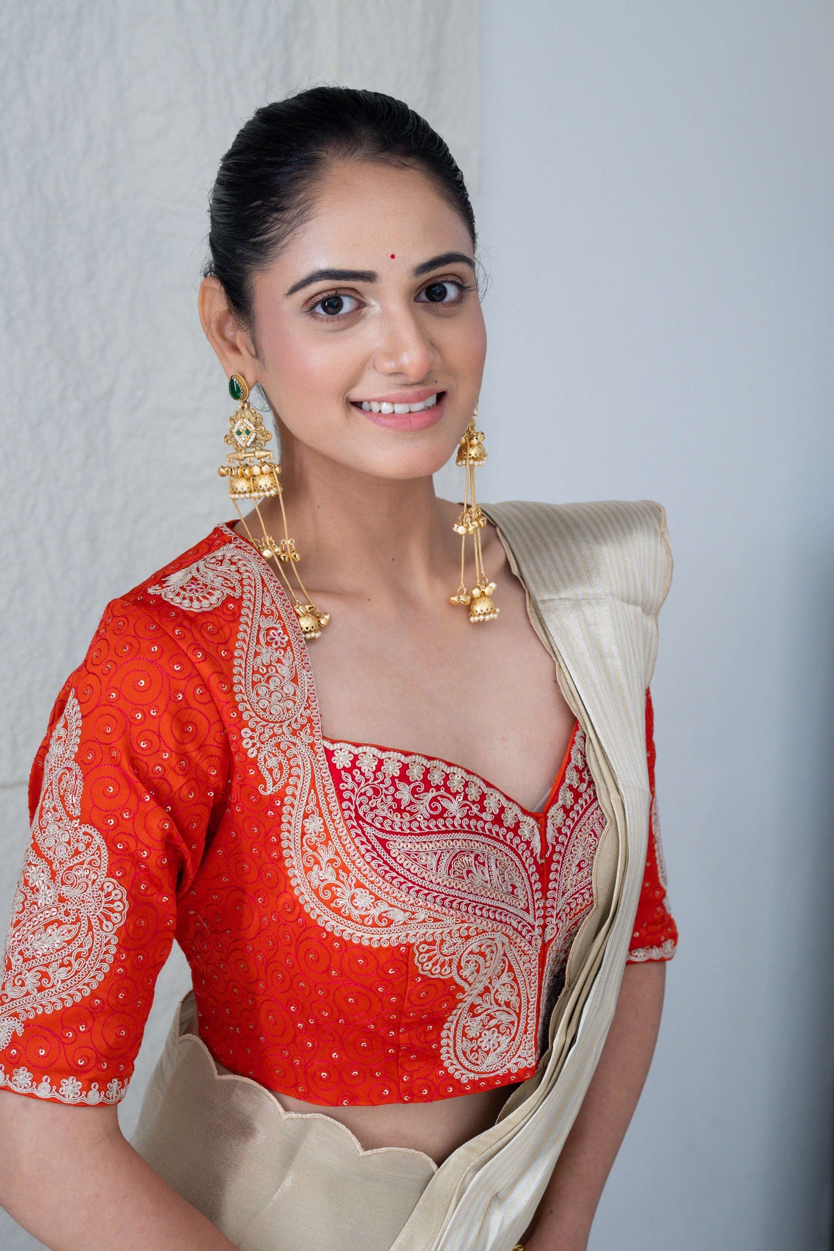 Metallic Tissue Silk Saree