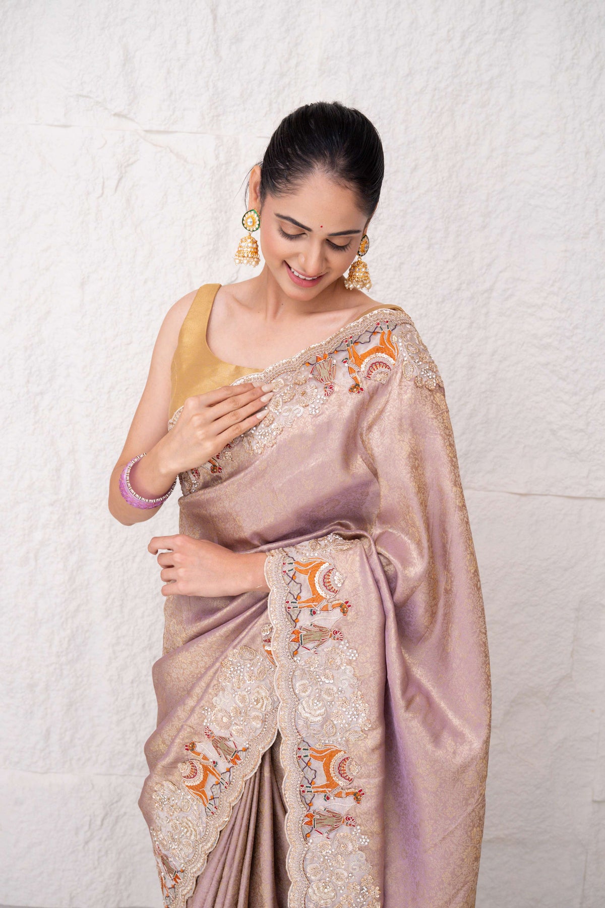 Banarasi Tissue silk Brocade