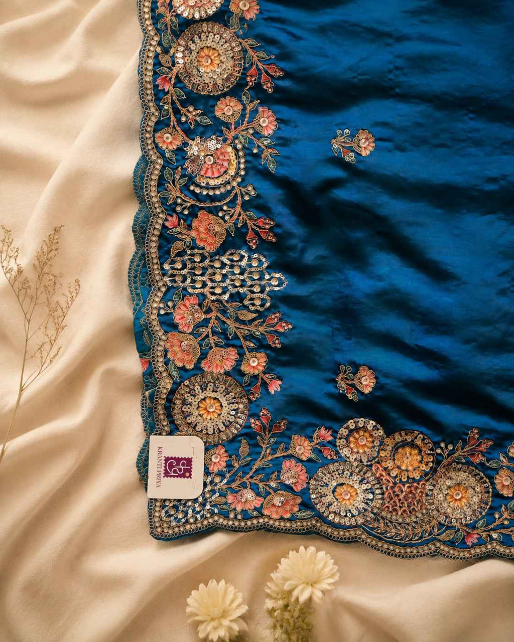 Pure Crepe Silk Border Saree