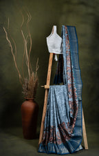 Heritage Kalamkari Saree
