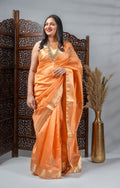 Sunset Apricot Organza