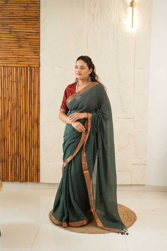 Mulmul Cotton Saree