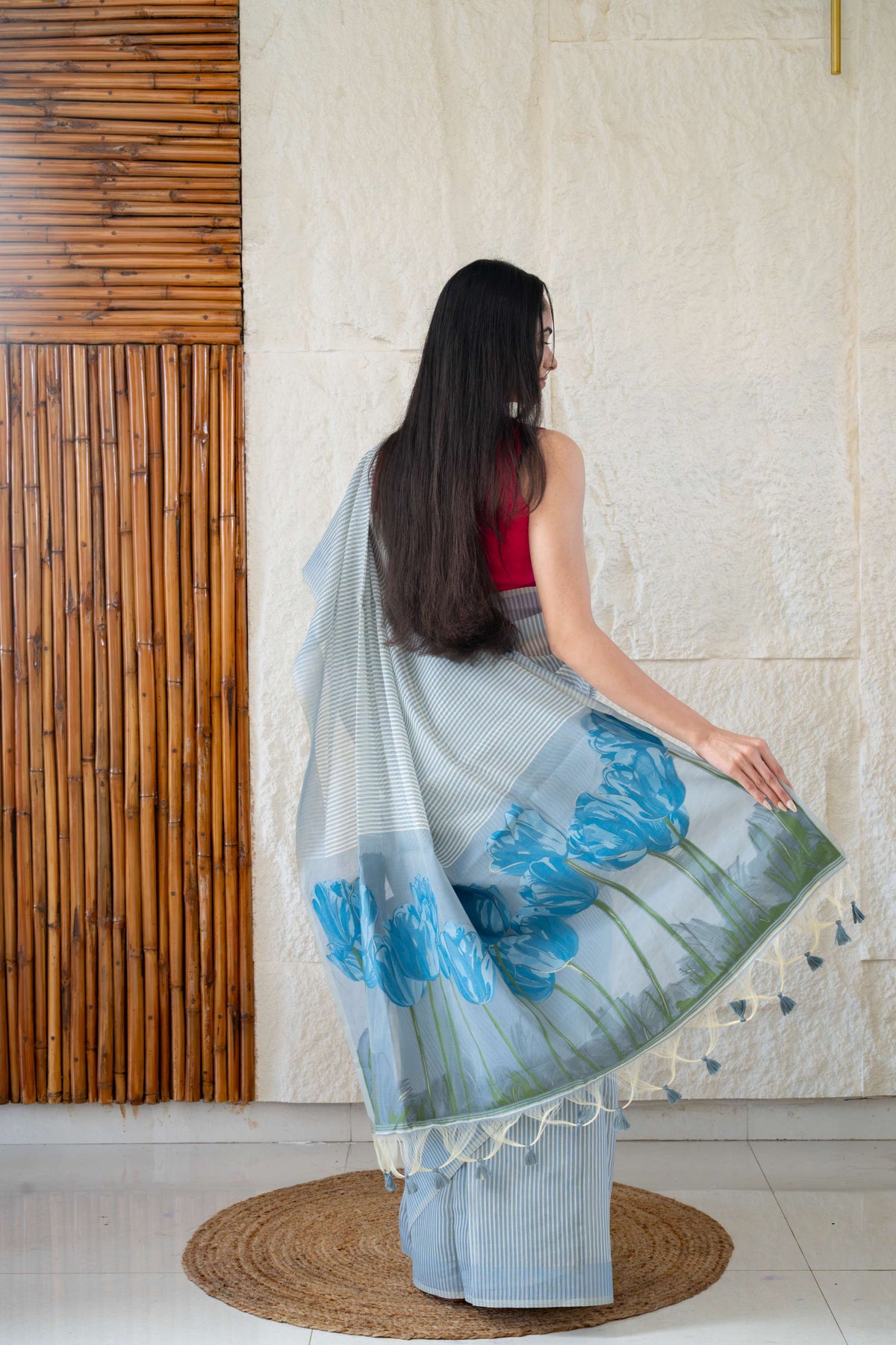 Cotton Workwear Saree