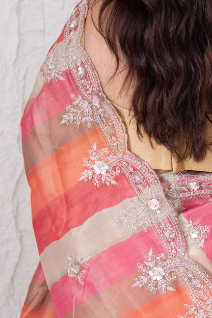 Organza Tissue Saree