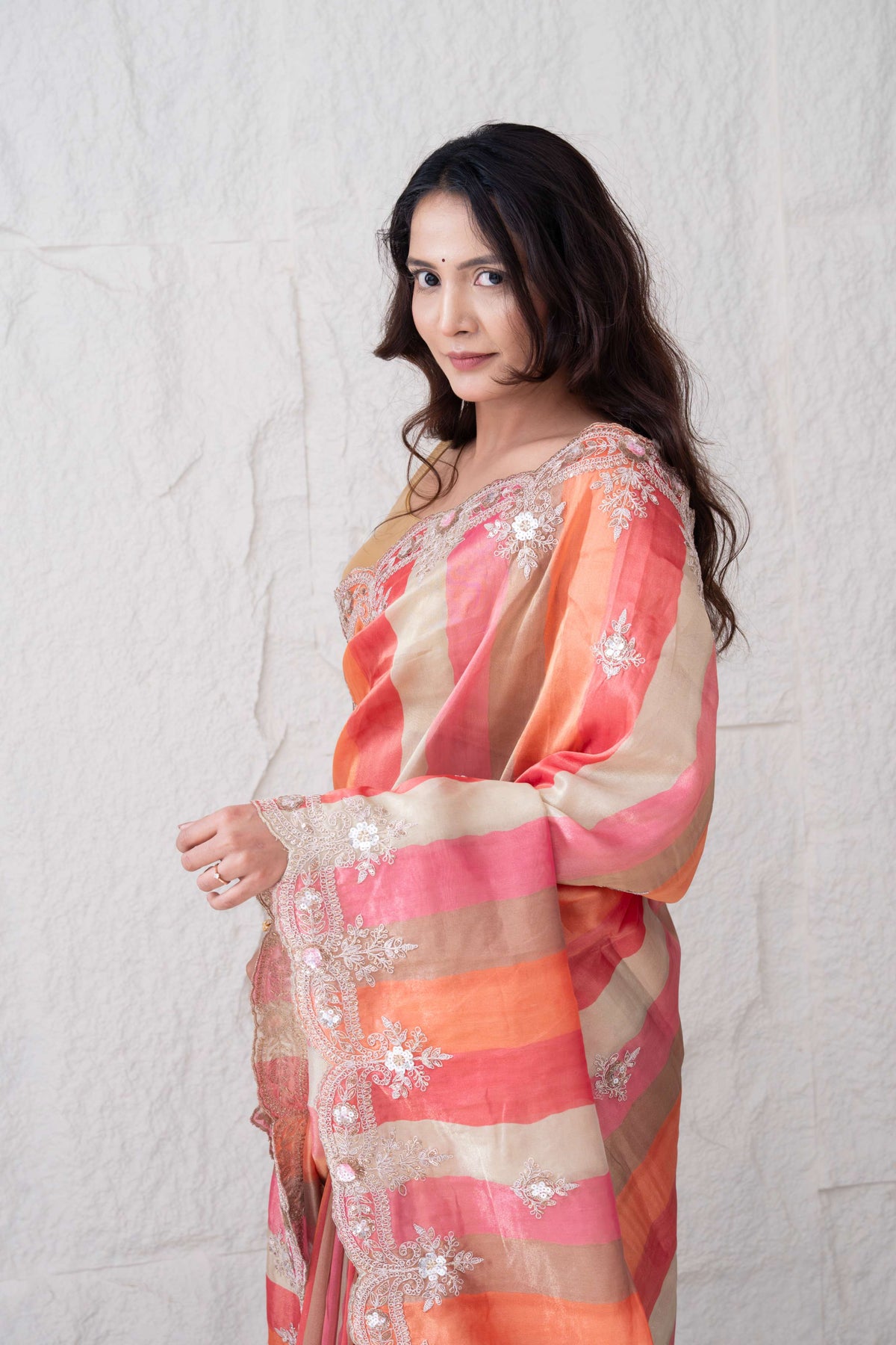 Organza Tissue Saree