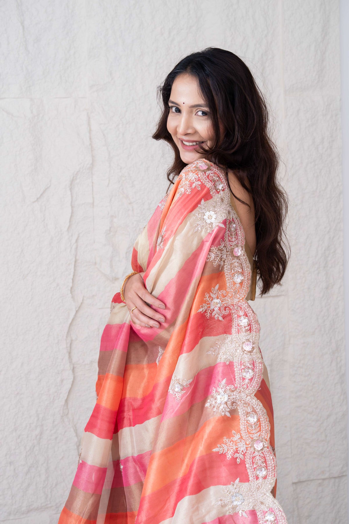 Organza Tissue Saree