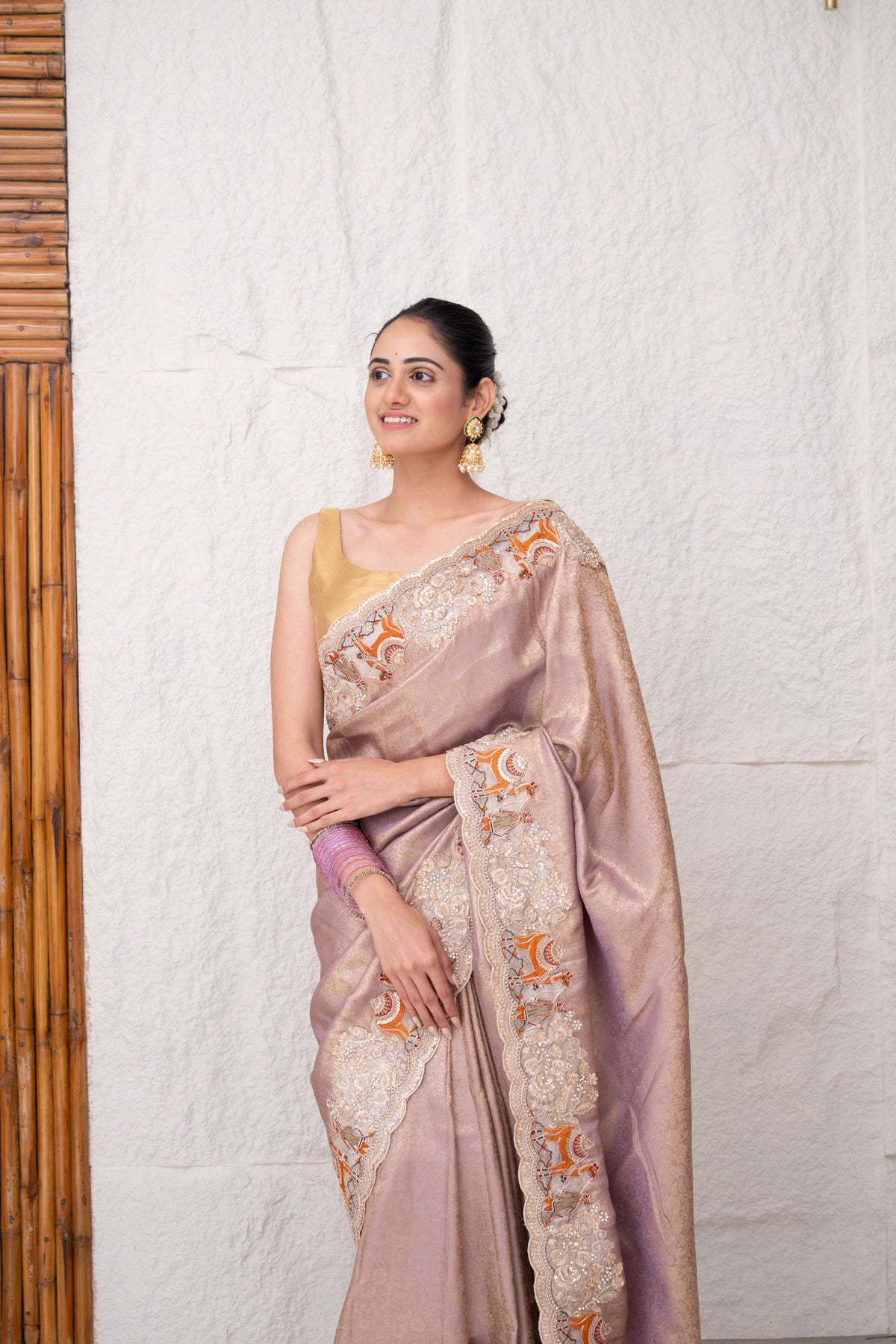 Banarasi Tissue silk Brocade