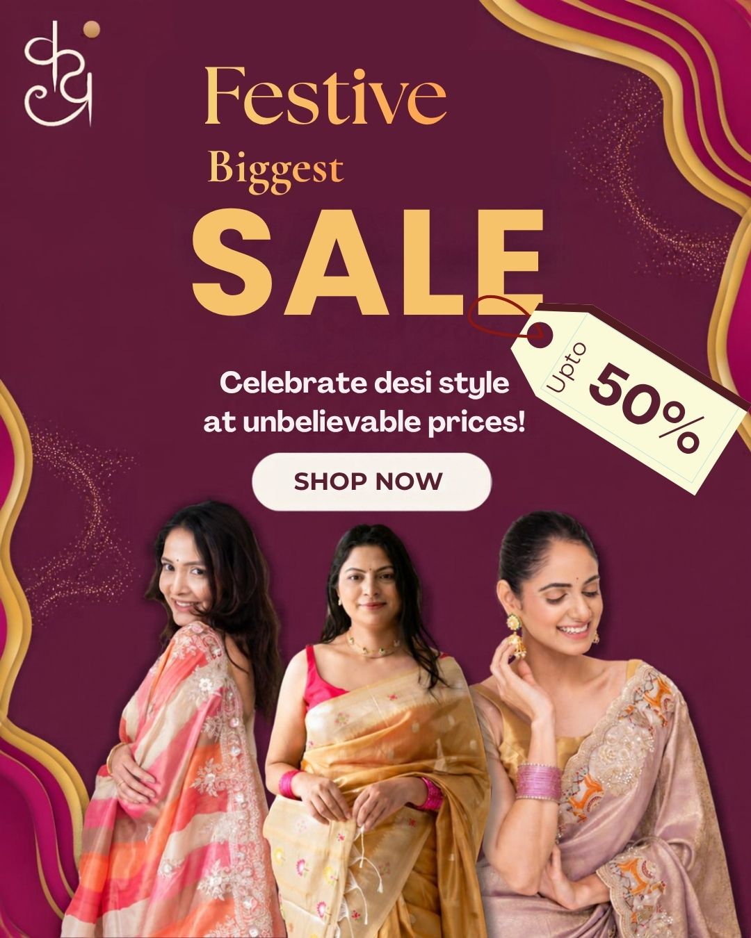 Festive Sale: celebrate desi style at unbelievable prices, up to 50% off